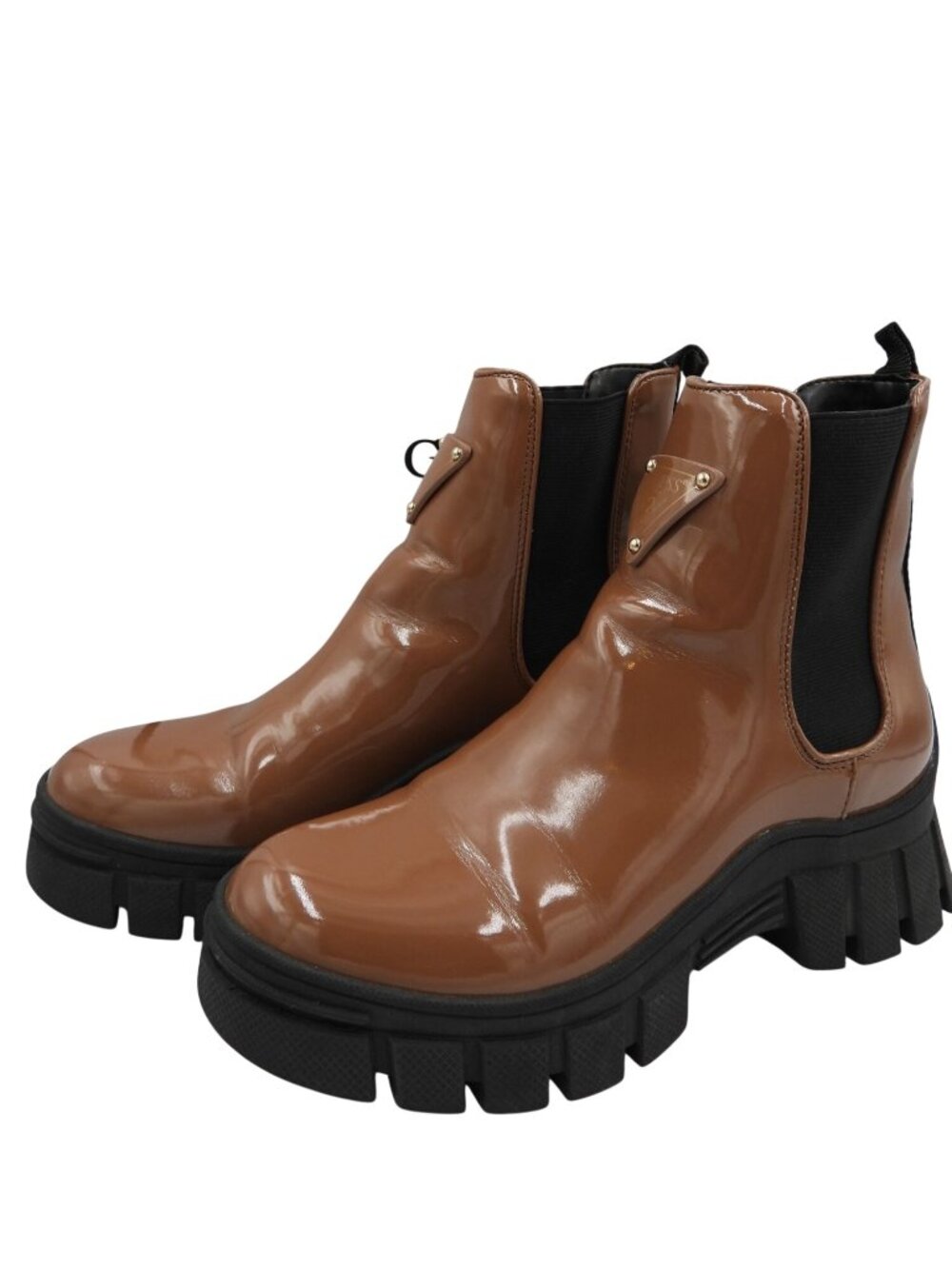 Guess Women's Hestia Lug Sole Chelsea Boots Size 7 M w/ Box